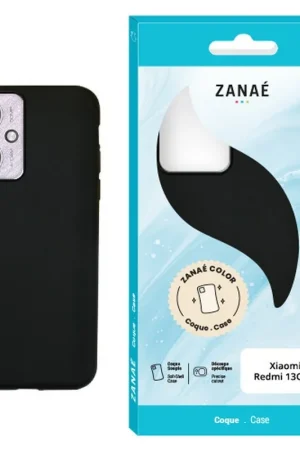 Acheter Direct Coque Zanae Color pour Redmi 13C 5G Noir