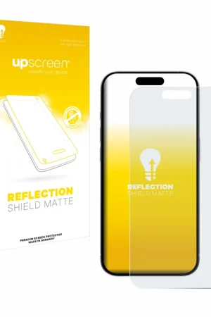 Nouvelle Collection upscreen Reflection Shield Matte Premium Protection d'écran mat pour Apple iPhone 15 Pro