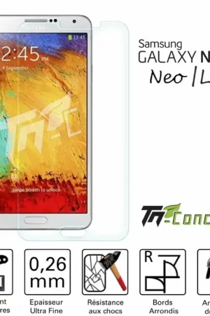 Samsung Galaxy Note 3 Neo - Vitre de Protection Standard Premium - TM-Concept® - Verre trempé Seulement Aujourd’hui