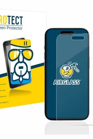 BROTECT AirGlass Protection d'écran en verre pour Apple iPhone 14 Pro Prix Cassé
