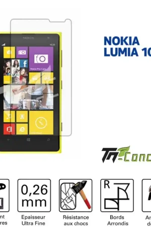 Nokia Lumia 1020 - Vitre de Protection Standard Premium - TM-Concept® - Verre trempé Paiement Sécurisé