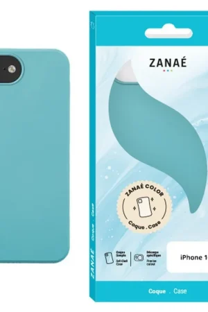 Super Prix Coque Zanae Color pour iPhone 16e Bleu sauge