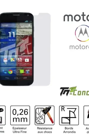 Motorola Moto X - Vitre de Protection Standard Premium - TM-Concept® - Verre trempé Expédition Rapide