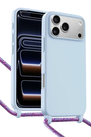 ShieldCase Coque iPhone 17Pro Max avec cordon pour téléphone (violet) Satisfait Ou Remboursé