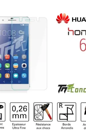 Huawei Honor 6 - Vitre de Protection Standard Premium - TM-Concept® - Verre trempé Offre Exclusive