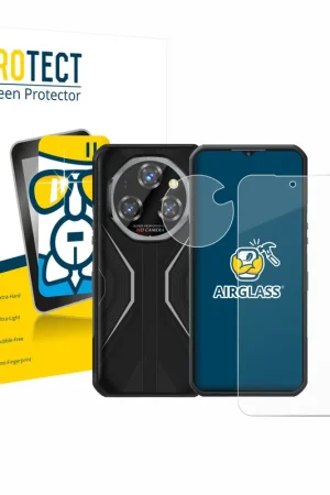 BROTECT AirGlass Protection d'écran en verre pour Oukitel WP55 Pro (Avant+Caméra) Produit De Marque