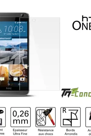 Top Vente HTC One E9 - Vitre de Protection Standard Premium - TM-Concept® - Verre trempé