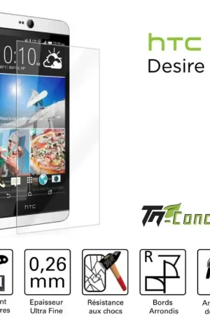 HTC Desire 826 - Vitre de Protection Standard Premium - TM-Concept® - Verre trempé Top Vente