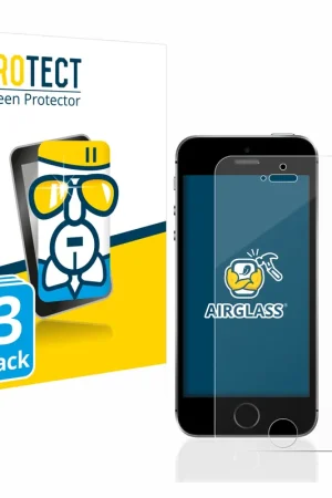 3 Pièces BROTECT AirGlass Protection d'écran en verre pour Apple iPhone SE 2016 Prix Réduit