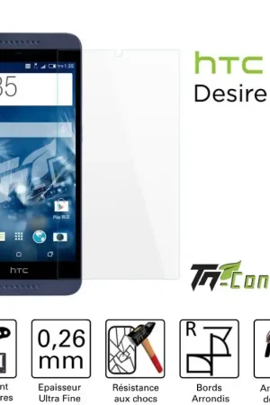 Commander Vite HTC Desire 626 - Vitre de Protection Standard Premium - TM-Concept® - Verre trempé