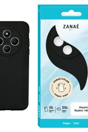 Commande En Gros Coque Zanae Color pour Redmi 14C 4G Noir