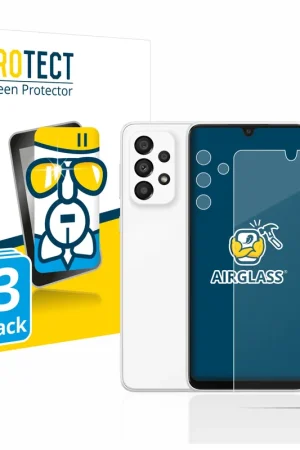 3 Pièces BROTECT AirGlass Protection d'écran en verre pour Samsung Galaxy A33 5G (Avant+Caméra) Top Vente