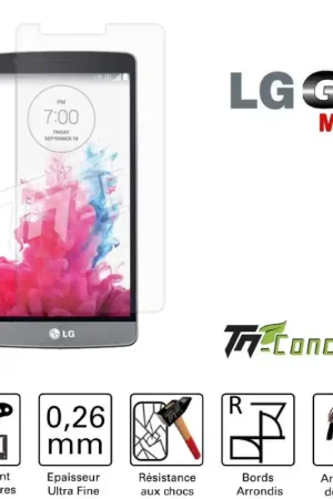 Solde LG G3 Mini - Vitre de Protection Standard Premium - TM-Concept® - Verre trempé