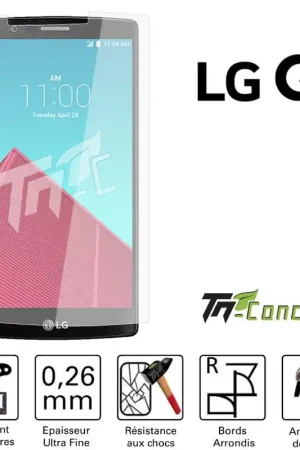 Seulement Aujourd’hui LG G4 - Vitre de Protection Standard Premium - TM-Concept® - Verre trempé