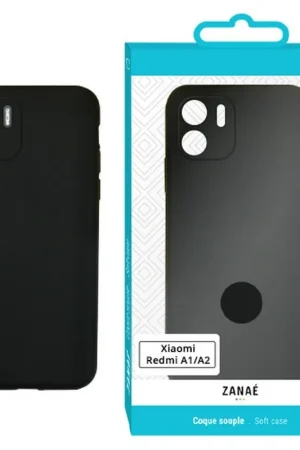 Soldes Coque Zanae Color pour Redmi A1 / A2 Noir
