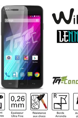 Wiko Lenny - Vitre de Protection en verre trempé Standard Premium - TM-Concept® Vente Directe
