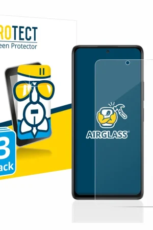 3 Pièces BROTECT AirGlass Protection d'écran en verre pour Xiaomi Redmi Note 10 Pro Produit De Marque