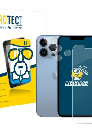 BROTECT AirGlass Protection d'écran en verre pour Apple iPhone 13 Pro (Avant+Caméra) Petit Prix