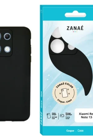 Commander Maintenant Coque Zanae Color pour Redmi Note 13 4G Noir