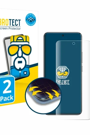 Satisfait Ou Remboursé 2 Pièces BROTECT Flex Full-Cover film de protection pour Xiaomi 14 Pro
