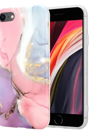 Nouvel Arrivage ShieldCase Coque iPhone SE 2022 Lovely Lila Marble