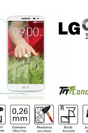 Authentique LG G2 Mini - Vitre de Protection Standard Premium - TM-Concept® - Verre trempé