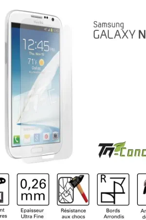 Samsung Galaxy Note 2 - Vitre de Protection Standard Premium - TM-Concept® - Verre trempé Remise