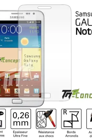 Samsung Galaxy Note 1 - Vitre de Protection Standard Premium - TM-Concept® - Verre trempé Nouvelle Collection
