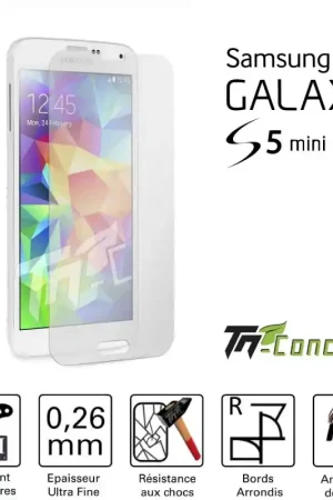 Commande En Gros Samsung Galaxy S5 Mini - Vitre de Protection Standard Premium - TM-Concept® - Verre trempé