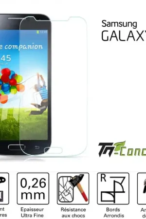 Samsung Galaxy S4 - Vitre de Protection Standard Premium - TM-Concept® - Verre trempé Marque