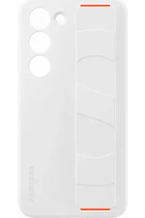 Coque Samsung GALAXY S23 5G Silicone avec lanière Blanche Samsung Commander Maintenant