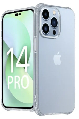 Solde ShieldCase Coque antichoc TPU anti-jaunissement iPhone 14 Pro (transparente)