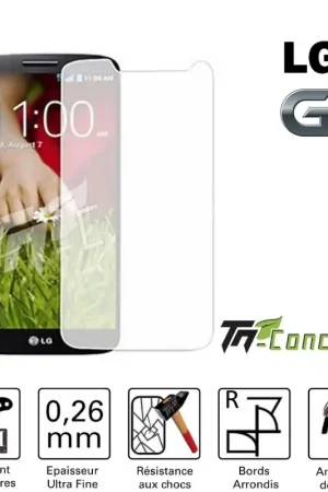 LG G2 - Vitre de Protection Standard Premium - TM-Concept® - Verre trempé Affaire À Saisir