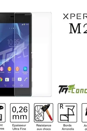 Sony Xperia M2 - Vitre de Protection Standard Premium - TM-Concept® - Verre trempé Jusqu’à Épuisement Des Stocks