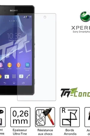 Meilleur Choix Sony Xperia Z1 - Vitre de Protection Standard Premium - TM-Concept® - Verre trempé