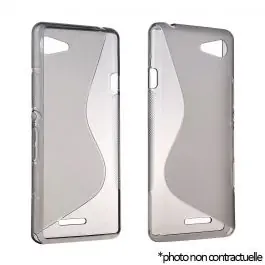 Commander Vite Coque S-Line iPhone 6 Plus / 6S Plus Transparent Noir