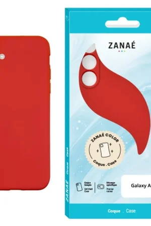 Vente Flash Coque Zanae Color Rouge pour Galaxy A16