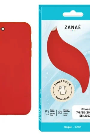 Bon Marché Coque Zanae Color rouge pour iPhone 7/8/SE