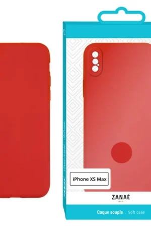 Réduction Coque Zanae Color Rouge pour iPhone XS Max