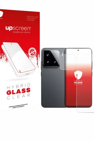 Commander Vite upscreen Hybrid Glass Clear Premium Protection d'écran en verre pour Xiaomi 15 (Avant+Caméra)