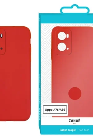 Seulement Aujourd’hui Coque Zanae Color Rouge pour Oppo A76 et A36