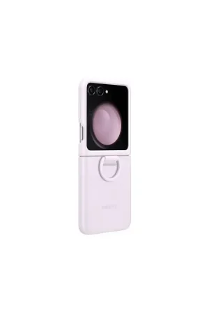 Coque Samsung G Z Flip 5 Silicone avec anneau Lavande Samsung Jusqu’à Épuisement Des Stocks