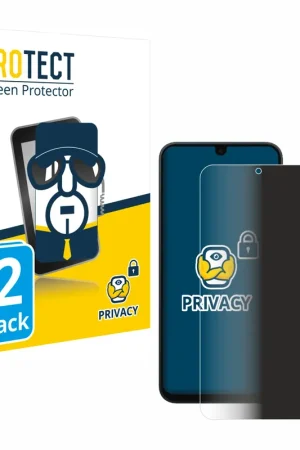 Certifié 2 Pièces BROTECT Protecteur d'écran Privacy Clear pour Samsung Galaxy A17 5G