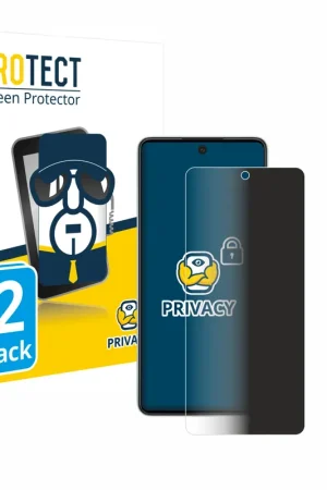 Prix Choc 2 Pièces BROTECT Protecteur d'écran Privacy Clear pour Samsung Galaxy A52 5G