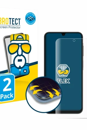 2 Pièces BROTECT Flex Full-Cover film de protection pour Samsung Galaxy A26 5G Must-Have
