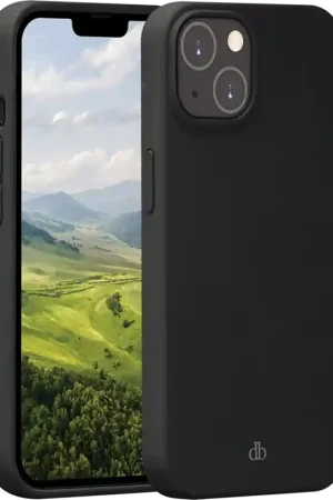 Coque iPhone 14 Plus en Silicone Costa Rica Noire DBramante1928 Expédition Rapide
