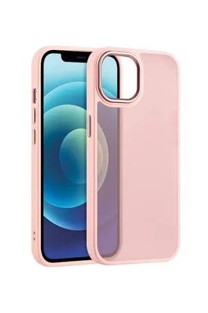 Acheter Direct Housse effet satin mat transparent Rose - iPhone 16 Pro Max