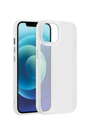 Achat Immédiat Housse effet satin mat transparent Blanc - iPhone 16 Plus