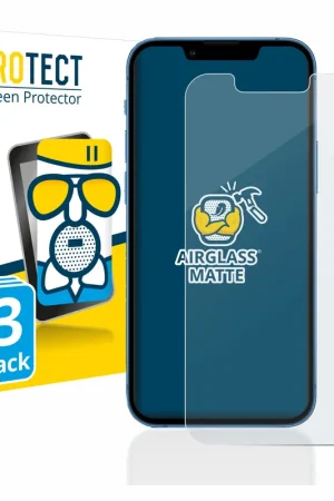 Acheter En Ligne 3 Pièces BROTECT AirGlass Matte Protection d'écran en verre mat pour Apple iPhone 13 mini
