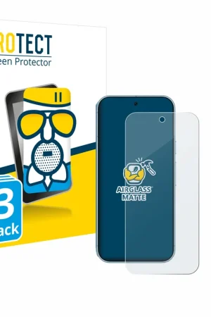 Quantité Limitée 3 Pièces BROTECT AirGlass Matte Protection d'écran en verre mat pour Google Pixel 9 Pro